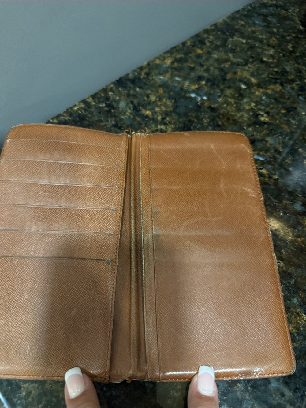 Louis Vuitton REHAB Monogram Long Wallet Brown and Gold - Picture 4 of 5